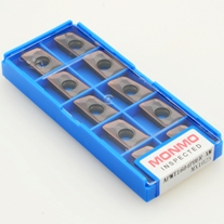 加工鋼件，不鏽鋼銑專用數控銑刀片，MX1025系列銑刀粒